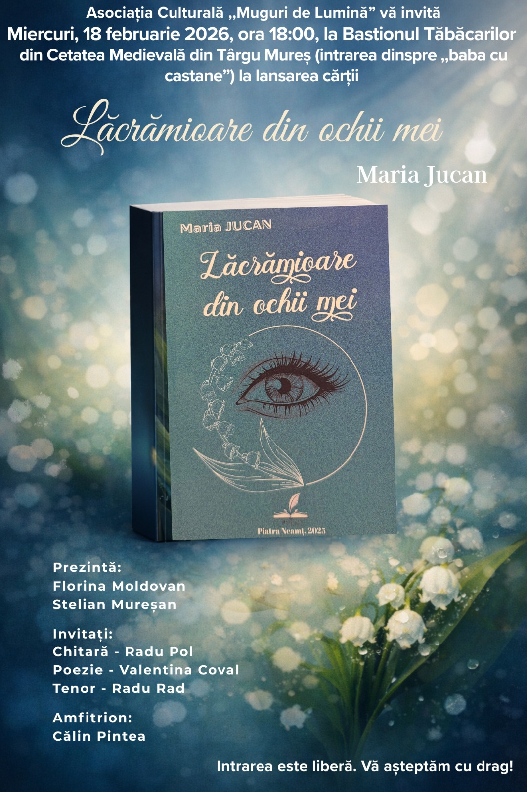 Întâlniri de inimă și suflet „Lăcrămioare din ochii mei”